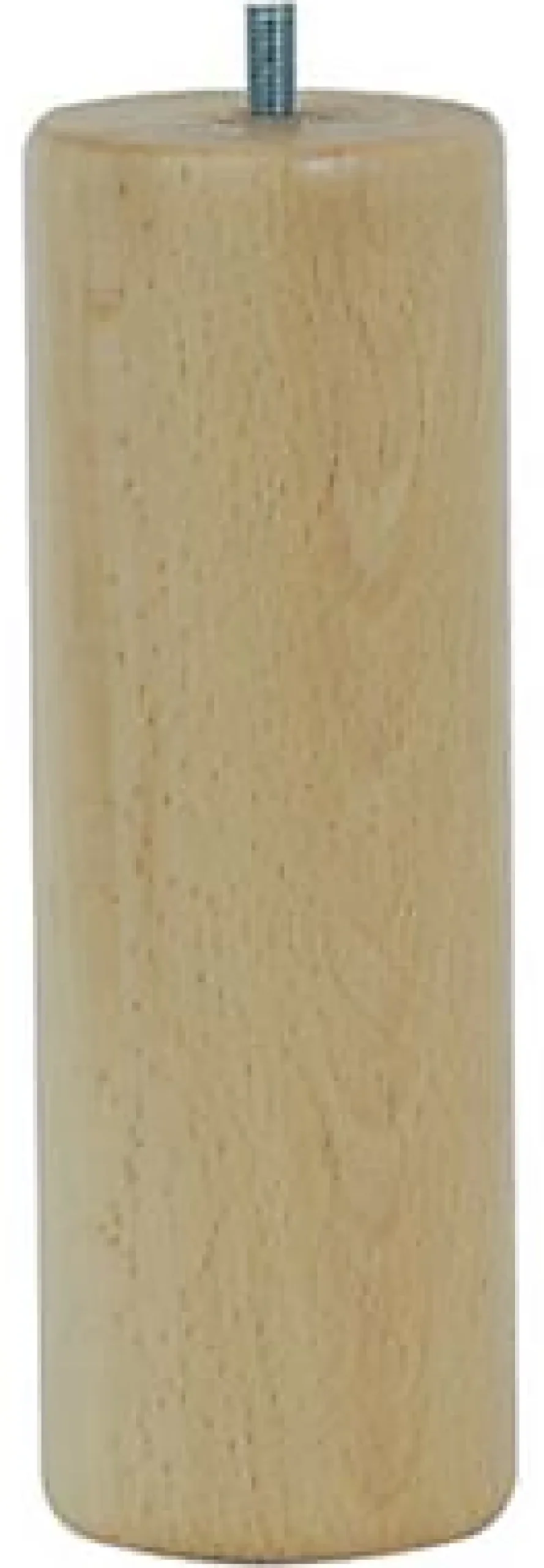 Bar plus Pied de lit cylindrique H. 200 mm x ø70 mm verni* Pied De Lit