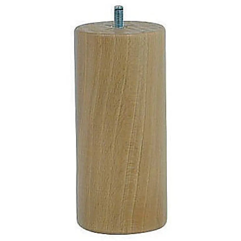Pied de lit cylindrique H. 150 mm x ø70 mm verni>Bar plus Hot