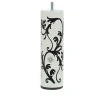 Pied de lit motif floral H. 200 mm x ø 60 mm>Evoludis New