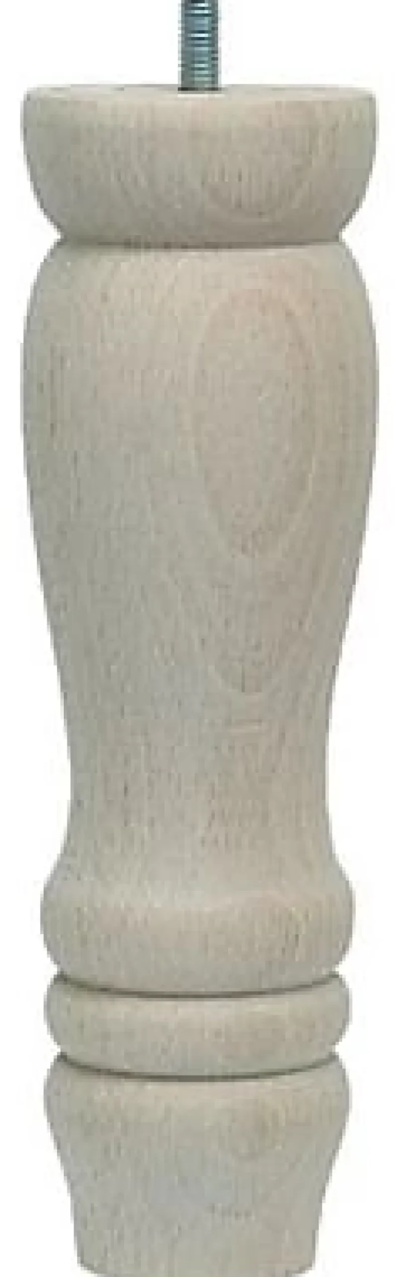 Bar plus Pied de lit Quercy H. 200 mm x Ø 58 mm brut* Pied De Lit
