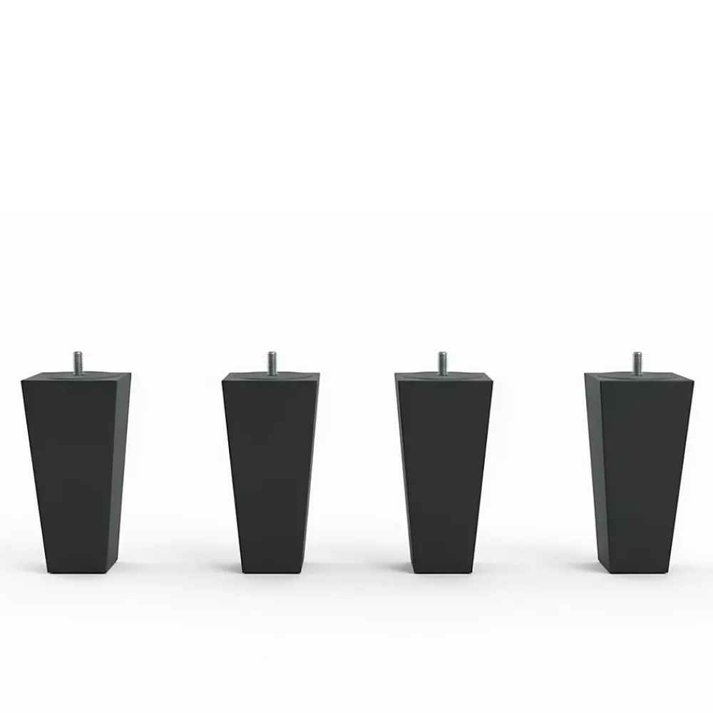 Pied de lit triangulaire Gris Hauteur 16 cm (vendu à l'unité)>Bellecour Clearance
