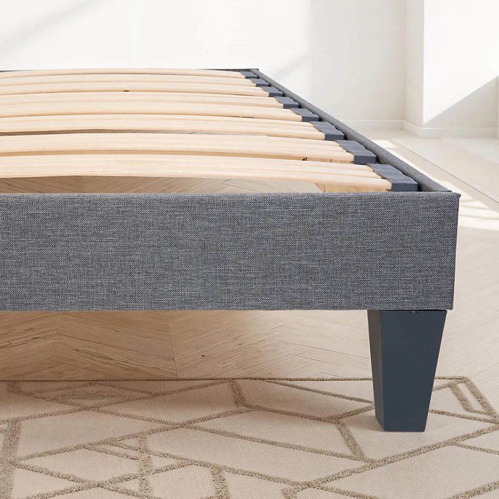 Pied de lit triangulaire Gris Hauteur 16 cm (vendu à l'unité)>Bellecour Clearance