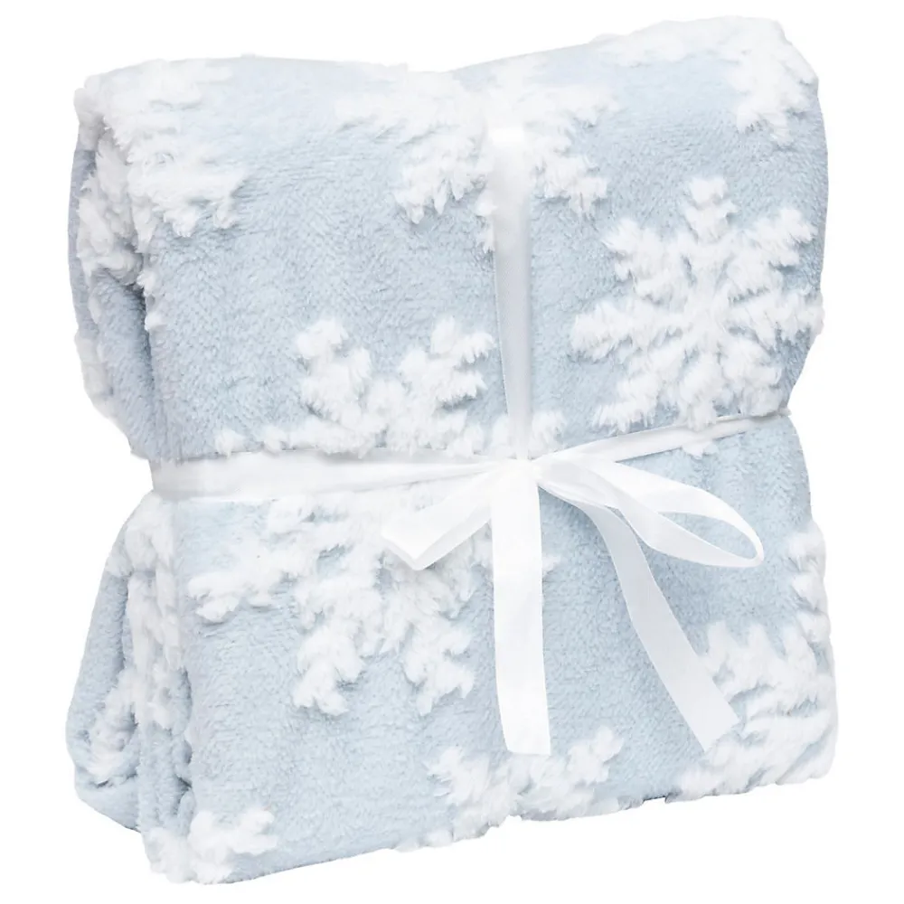 Plaid flocon malou 130x180cm ->Feeric Lights & Christmas Clearance