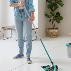 Poignée télescopique plastique et acier L.1,5m><noscript><img width=