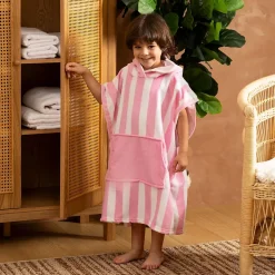 Atmosphera Créateur D'Intérieur Poncho Wili rose 55x70cm - Atmosphera* Boutis, Couvre-Lit, Édredon