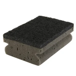 Éponge à récurer noire L.13 x l.4,5 x ép.9 cm* Eponge