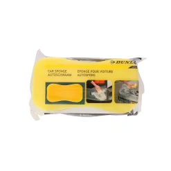 Dunlop Éponge Jumbo 22,5x12x5,5cm - Grande Éponge Lavage Auto, Nettoyage Efficace & Rapide, Forme Ergonomique, Entretien Voiture* Eponge