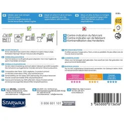 Éponge végétale Starwax l.3 x H.12 x P.18.2 cm vendue par 2><noscript><img width=