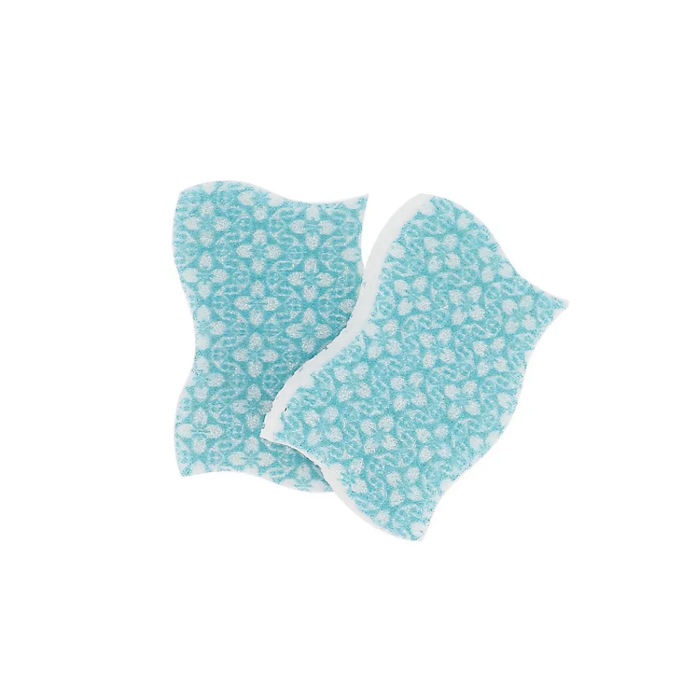 Éponges grattantes nettoyage doux salle de bain x2>Elephant Sale