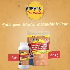 Starwax Fabulous Poudre à base de percarbonate 2,5kg* Percarbonate De Soude