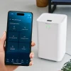 Pro Breeze Déshumidificateur silencieux 12L/jour OmniDry, mode linge, contrôle via app intelligente, pour pièces jusqu'à 20 m²* Déshumidificateur D'Air