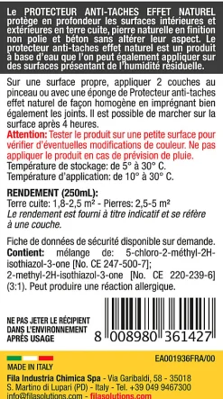 Protecteur anti-taches effet naturel 250ml>Fila Outlet
