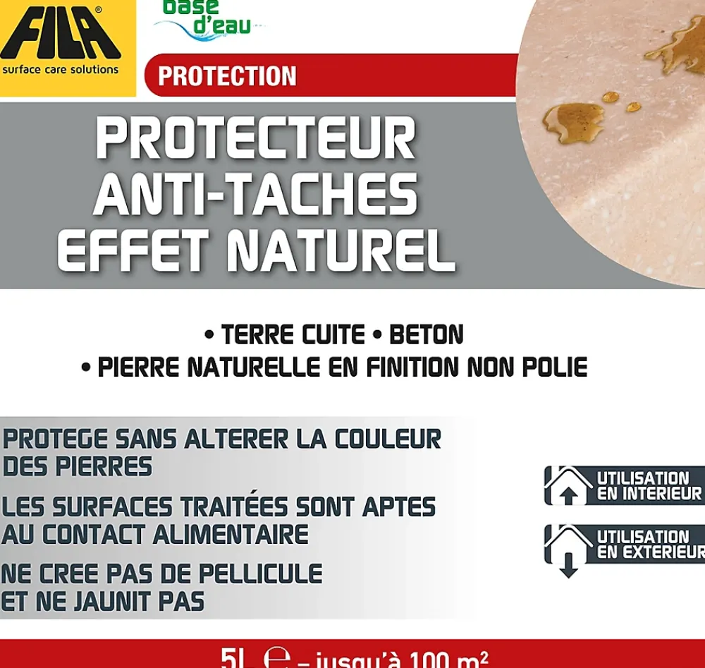 Fila Protecteur anti-taches effet naturel 5L* Nettoyant Et Entretien Pour Sol