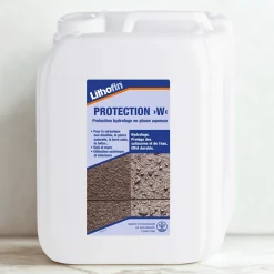 Protection W - Imprégnation hydrofuge pour les pierres naturelles - - 5 L><noscript><img width=