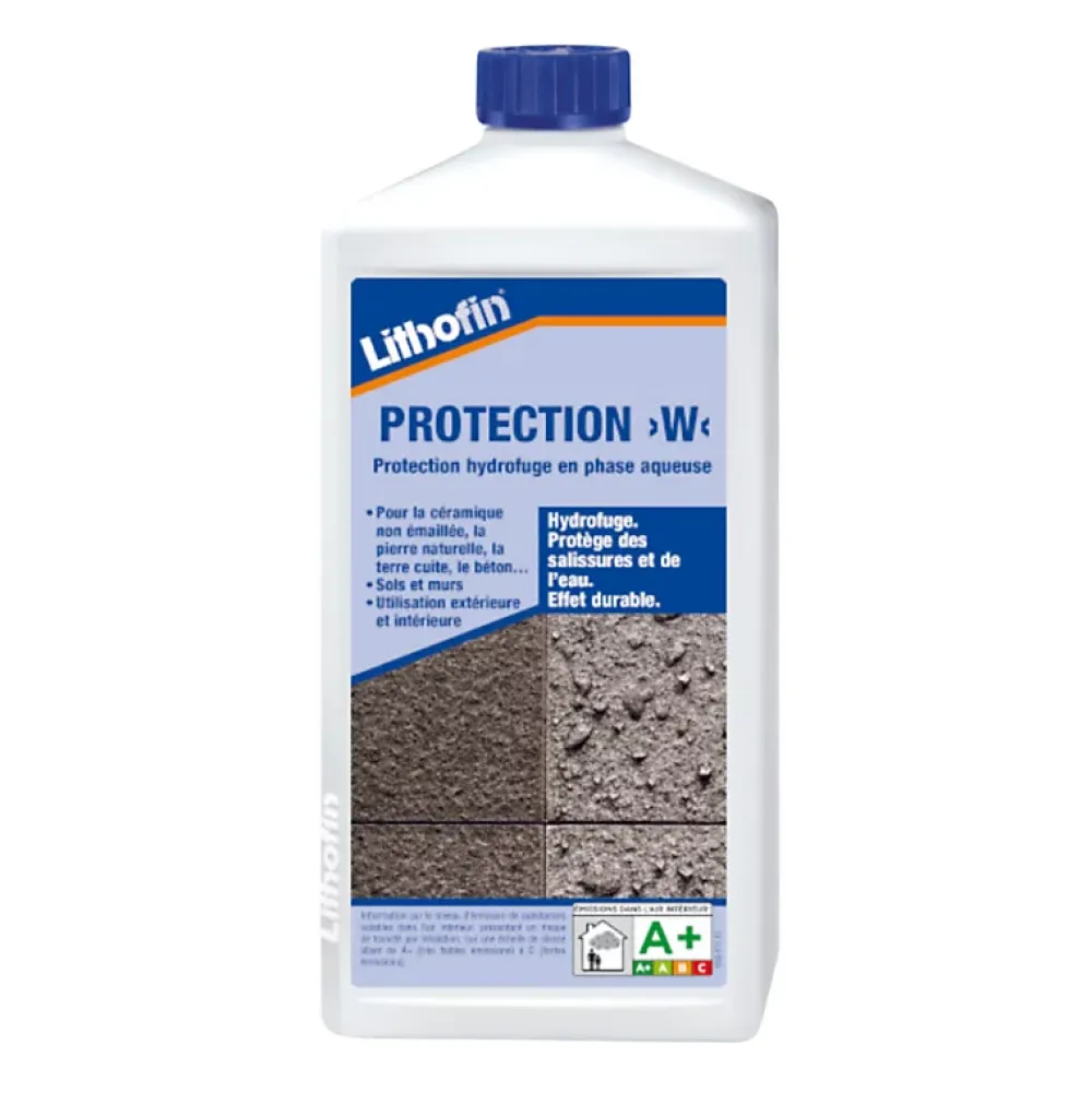 Lithofin Protection W - Imprégnation hydrofuge pour les pierres naturelles - - 1 L* Nettoyant Et Entretien Pour Sol