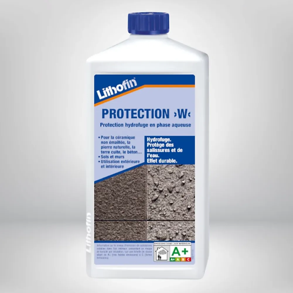 Lithofin Protection W - Imprégnation hydrofuge pour les pierres naturelles - - 1 L* Nettoyant Et Entretien Pour Sol