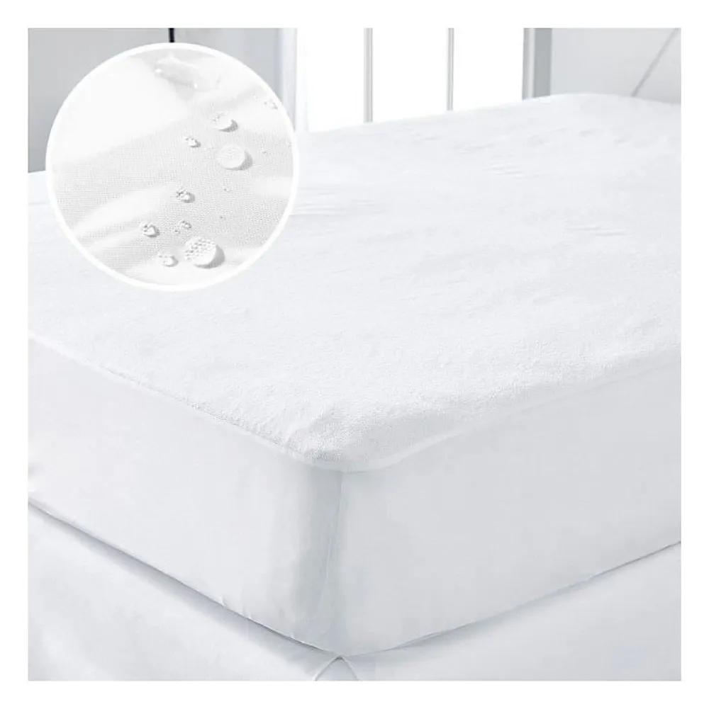 Protege matelas imperméable - TODAY - Essential - Pour lit 2 personnes - 140 x 190 cm>Todays Tools Sale