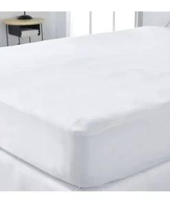 Todays Tools Protege matelas imperméable - TODAY - Essential - Pour lit 2 personnes - 90 x 190 cm - Anti-acarien* Protège Matelas