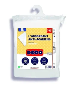 Dodo PROTEGE MATELAS L'ABSORBANT - ANTI ACARIENS - COTON - 140x190 cm -* Protège Matelas