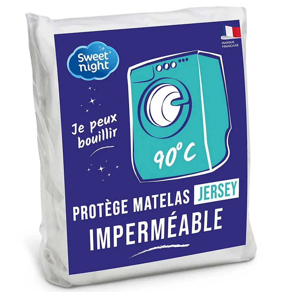 Sweetnight Protège matelas - Alèse Imperméable et Micro Respirante - Souple et Silencieux - Lavable à 90 degrés* Protège Matelas
