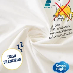 Sweetnight Protège matelas - Lit Articulé - Alèse Imperméable et Anti Acariens - Molleton 100% coton* Protège Matelas