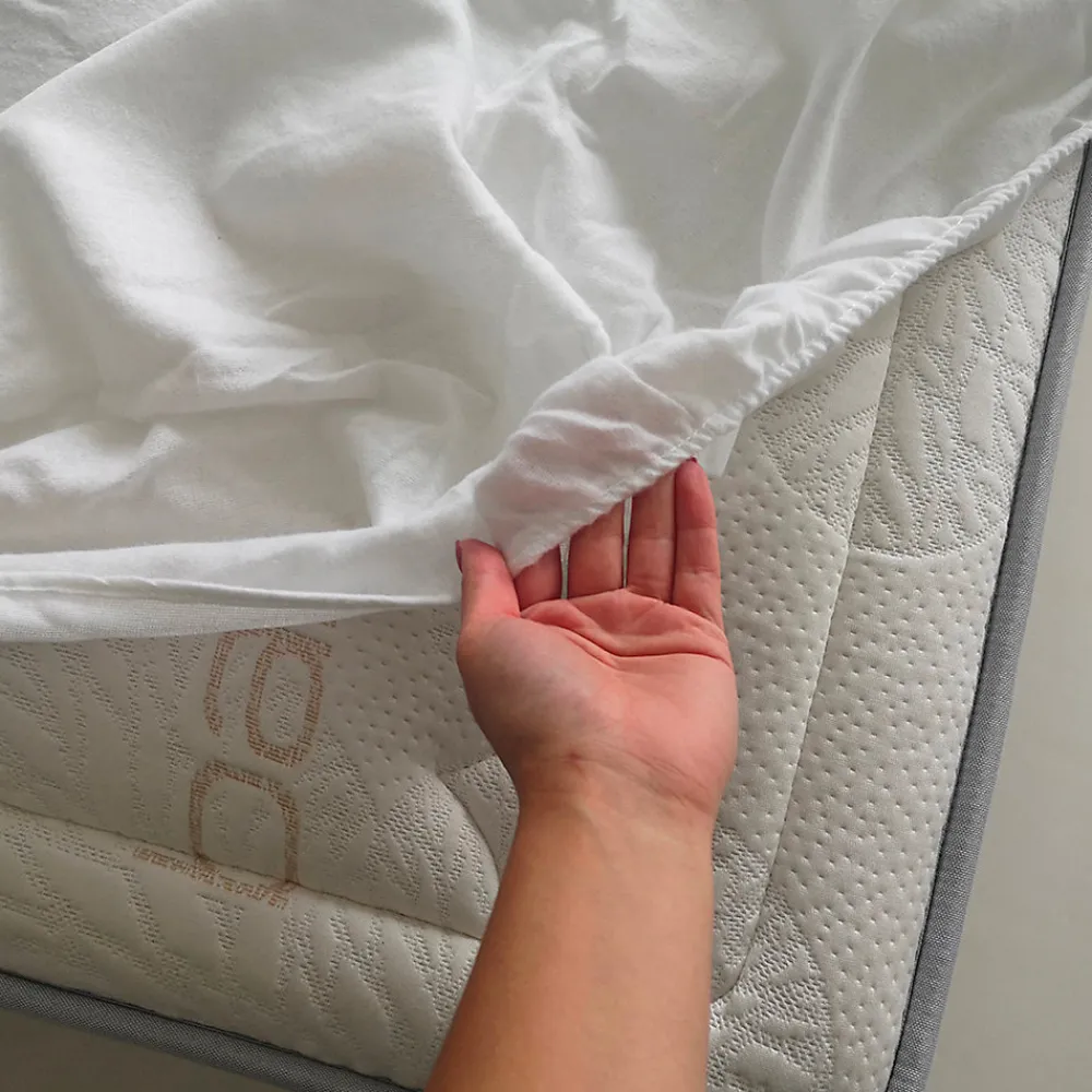 Protège matelas absorbant Songe en coton 180x200 cm>Olympe Literie New