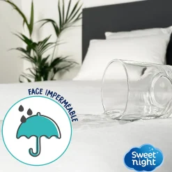 Protège matelas Bébé - Alèse Imperméable et Micro Respirante - Souple et Silencieux - Lavable à 90 degrés>Sweetnight Sale