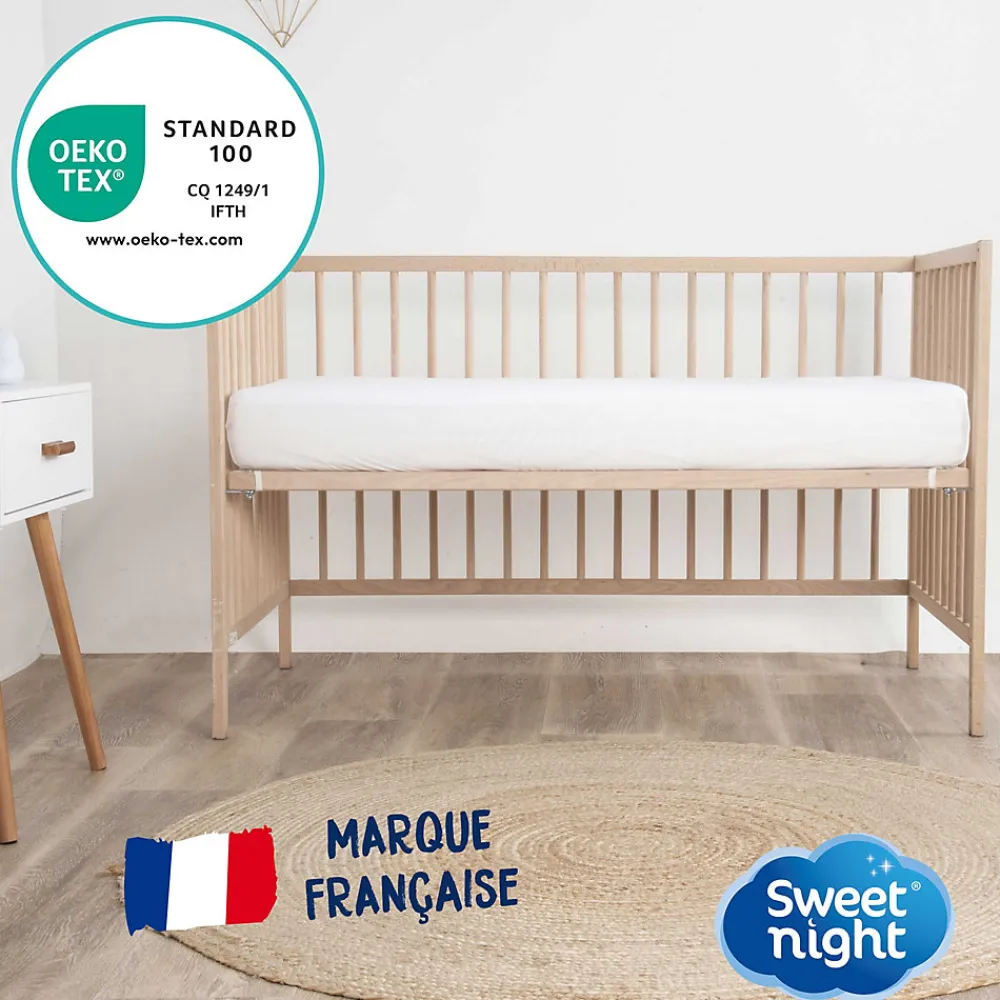 Protège matelas Bébé - Alèse Imperméable et Micro Respirante - Souple et Silencieux - Lavable à 90 degrés>Sweetnight Sale