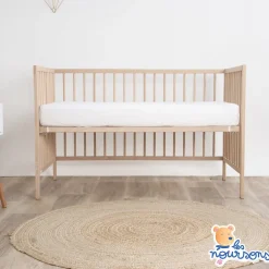 Protège Matelas Bébé Bamboo - Alèse Imperméable - Doux - Sans traitement chimique - Respirant et Silencieux>Les Noursons