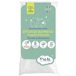P’Tit Lit Protège Matelas Enfant Bamboo - Alèse Imperméable - Viscose Douce - Silencieux - Sans traitement chimique* Protège Matelas