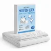 Protège Matelas 90x190 - Molleton 100% Coton - Senteur Linge Propre - Forme Drap Housse Extensible>Sweetnight Online
