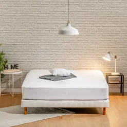 Protège matelas 90x190cm Imperméable Antitaches>Bleu Calin Outlet