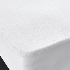Protège-matelas anti-acariens absorbant coton 90x200cm><noscript><img width=