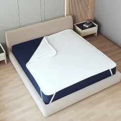 Protège-Matelas Imperméable 80x190 cm avec Élastiques>The White Stone New
