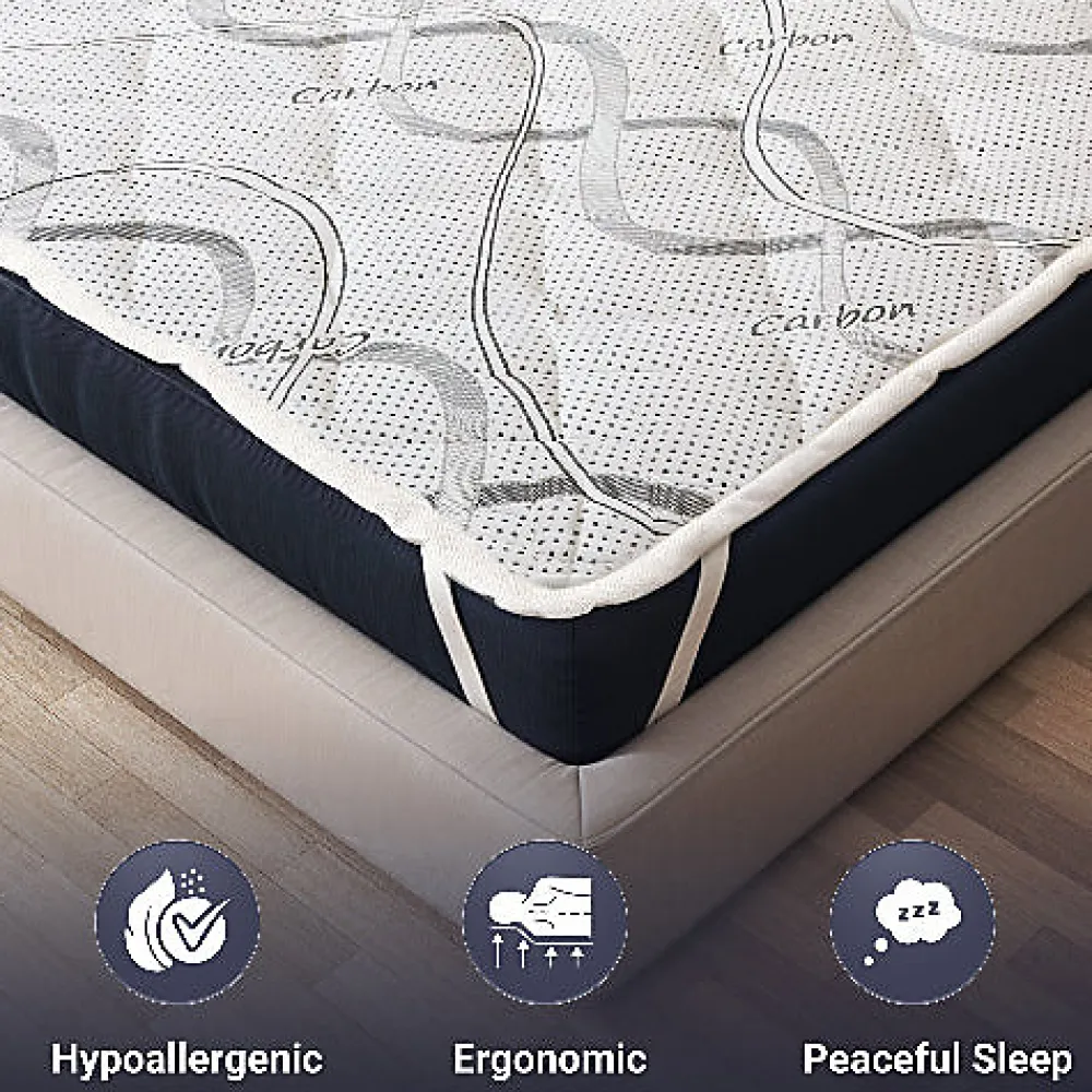 Protège-matelas 80x190 cm avec élastiques>The White Stone Online