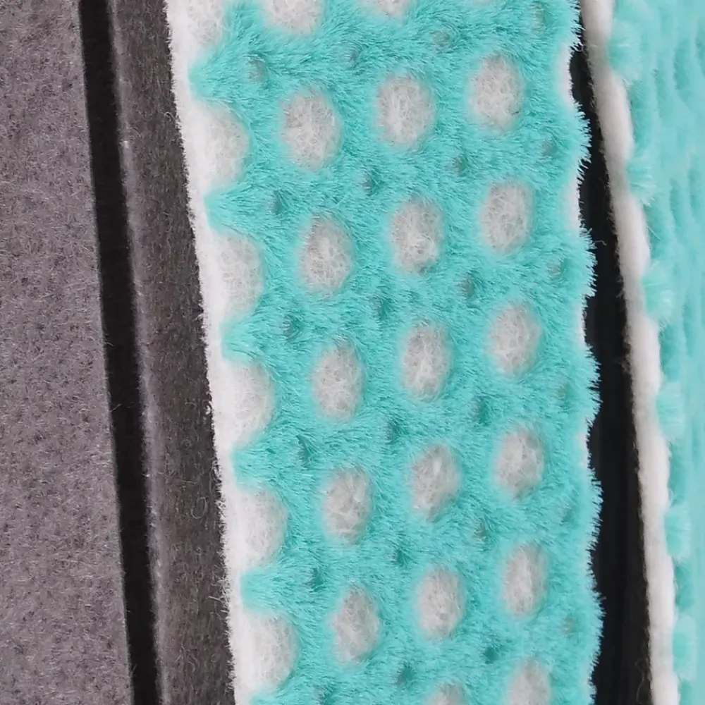 GoodHome Recharge pour balai-serpillère à franges microfibre et plastique blanc et bleu l.8 cm* Serpillère