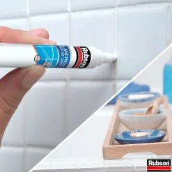 Rubson Rénov joint de carrelage feutre blanc 7ml* Nettoyant Pour Salle De Bains