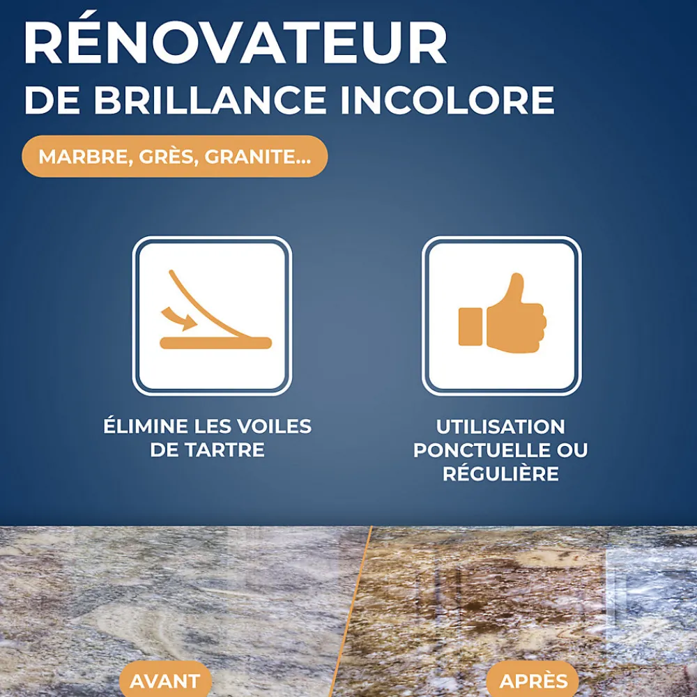 Rénovateur marbre et pierres naturelles 250ml>Starwax Outlet