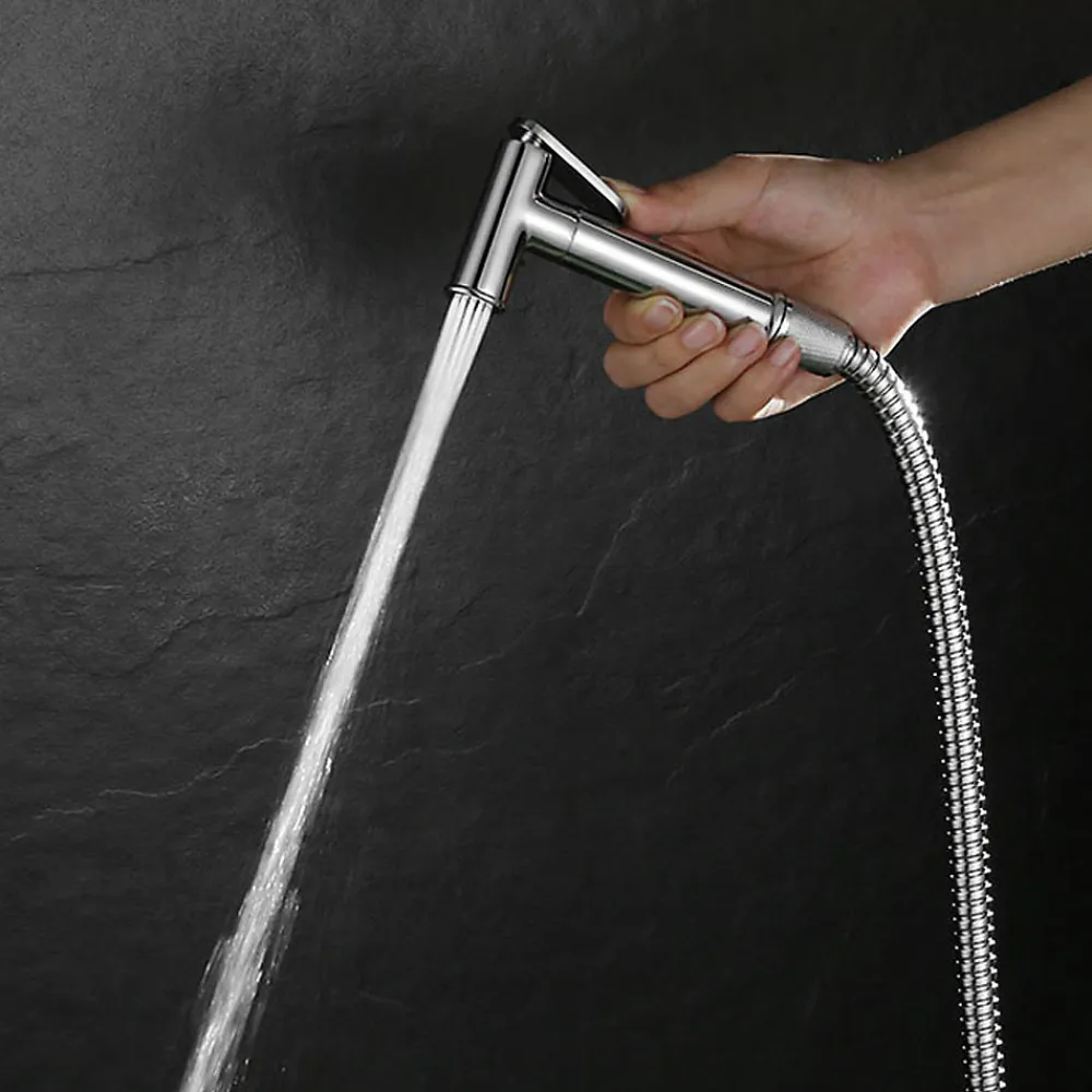 Robinet WC HYGIÈNE INTIME 1 eau Chrome brillant en laiton>Kibath Online