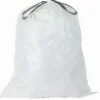 Sac poubelle vendu par 50 intérieur couleur noir 30 L>