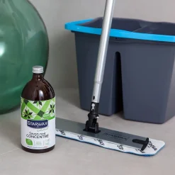 Starwax Savon noir à l'huile d'olive en bouteille 1L* Savon