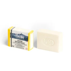 Savon solide ECOCERT détartrant parfumé à l'huile essentielle de citron bio La Corvette 200g* Nettoyant Pour Salle De Bains