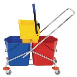 Jantex Seau à mop double avec presse d'essorage -* Seau, Bassine, Récipient De Ménage
