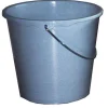 Seau à usage ménager en plastique souple ø30 cm 12L gris bleu> Online
