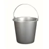 Seau ménager en plastique gris ø28 cm 10L>Optiplast Outlet
