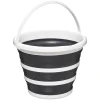 Seau pliable 10L - Blanc gris ->5Five Outlet