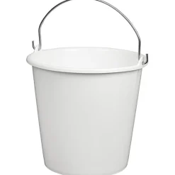 Seau Rond 12l Anse INOX Blanc Alimentaire, Incolore, Taille Unique>Aluminium Et Plastique Discount