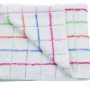 Serpillière Bouclette 50X60 cm Avec Liseré De Couleur - Lot de 5 - Guialto* Eponge