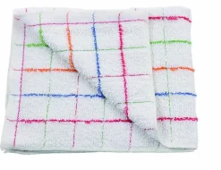 Serpillière Bouclette 50X60 cm Avec Liseré De Couleur - Lot de 5 - Guialto* Eponge
