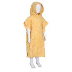 Atmosphera Créateur D'Intérieur Set Cape et Gant de bain Enfant Orta 92x50 cm Jaune - Atmosphera* Boutis, Couvre-Lit, Édredon
